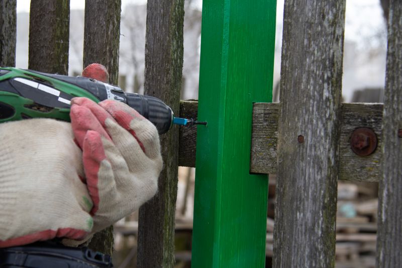 Spring Fence Repair